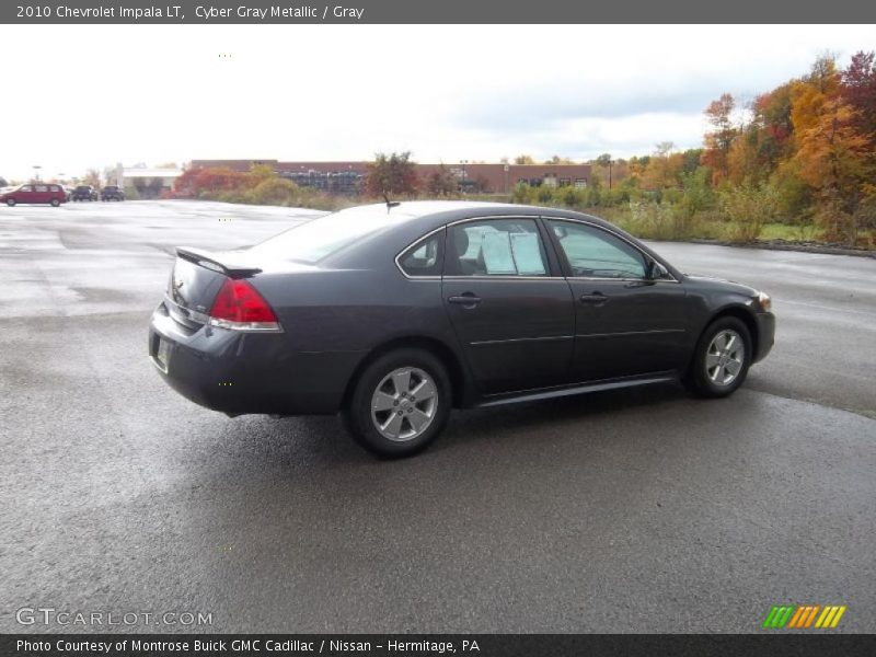 Cyber Gray Metallic / Gray 2010 Chevrolet Impala LT