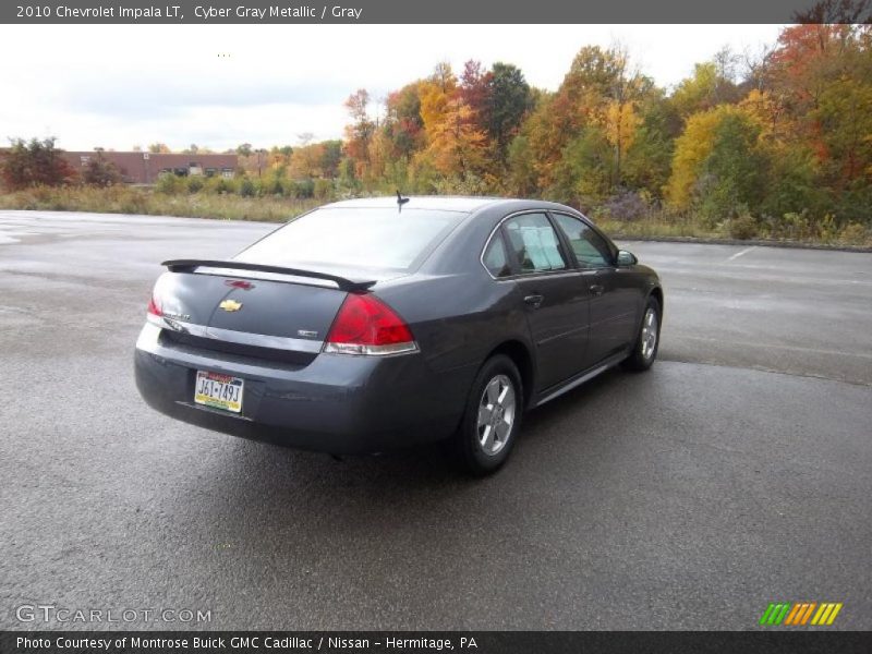 Cyber Gray Metallic / Gray 2010 Chevrolet Impala LT
