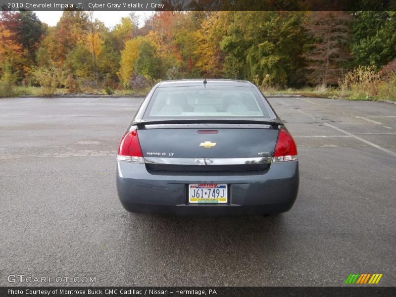 Cyber Gray Metallic / Gray 2010 Chevrolet Impala LT