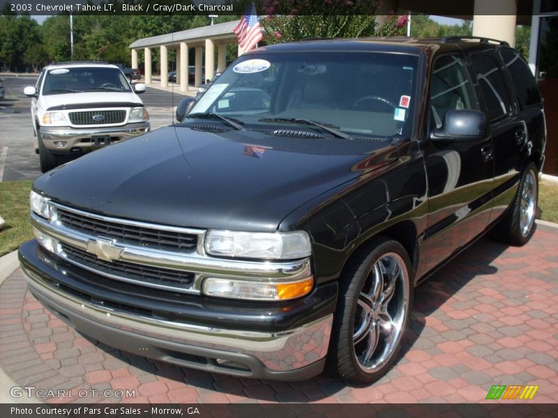Black / Gray/Dark Charcoal 2003 Chevrolet Tahoe LT