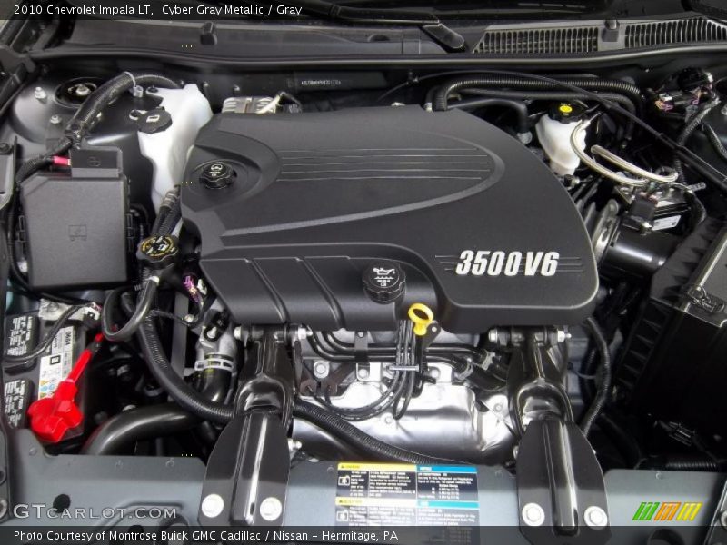 Cyber Gray Metallic / Gray 2010 Chevrolet Impala LT