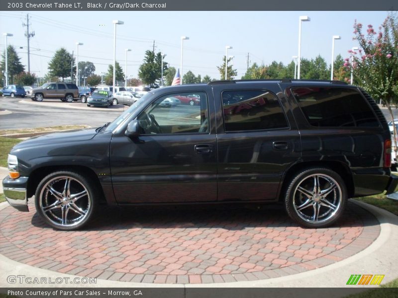 Black / Gray/Dark Charcoal 2003 Chevrolet Tahoe LT