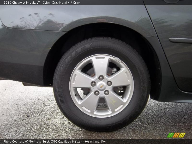 Cyber Gray Metallic / Gray 2010 Chevrolet Impala LT