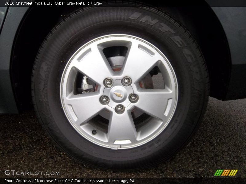 Cyber Gray Metallic / Gray 2010 Chevrolet Impala LT