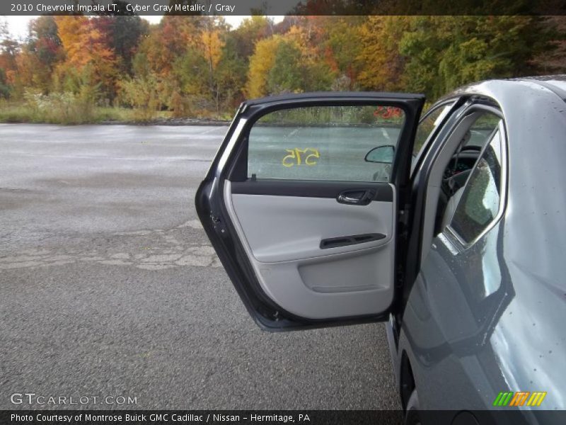 Cyber Gray Metallic / Gray 2010 Chevrolet Impala LT
