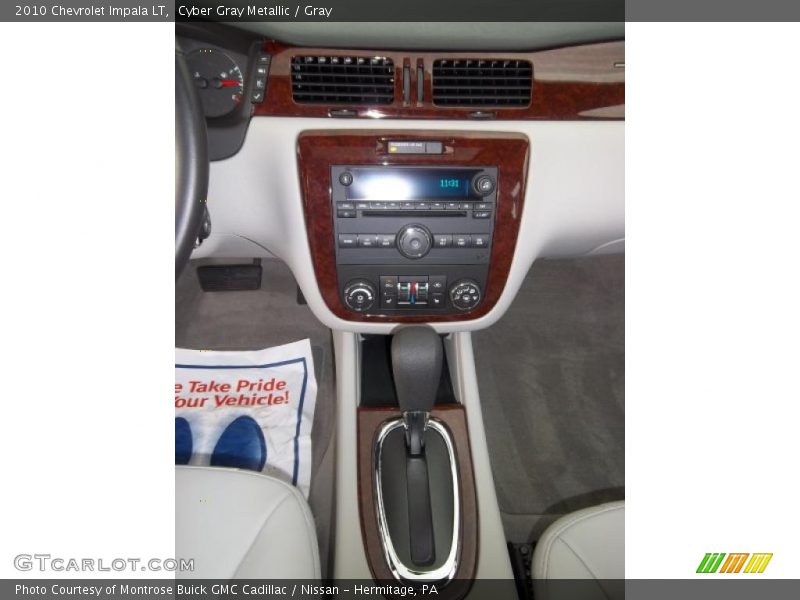 Cyber Gray Metallic / Gray 2010 Chevrolet Impala LT