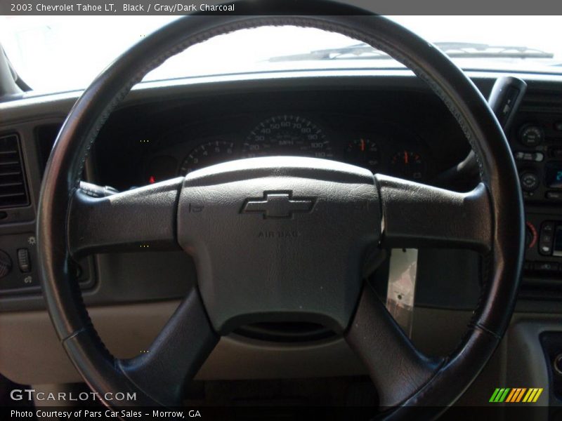 Black / Gray/Dark Charcoal 2003 Chevrolet Tahoe LT