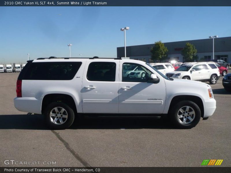 Summit White / Light Titanium 2010 GMC Yukon XL SLT 4x4