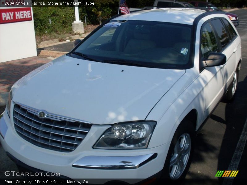 Stone White / Light Taupe 2004 Chrysler Pacifica