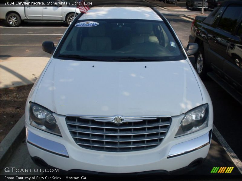 Stone White / Light Taupe 2004 Chrysler Pacifica