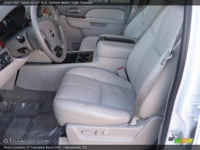  2010 Yukon XL SLT 4x4 Light Titanium Interior
