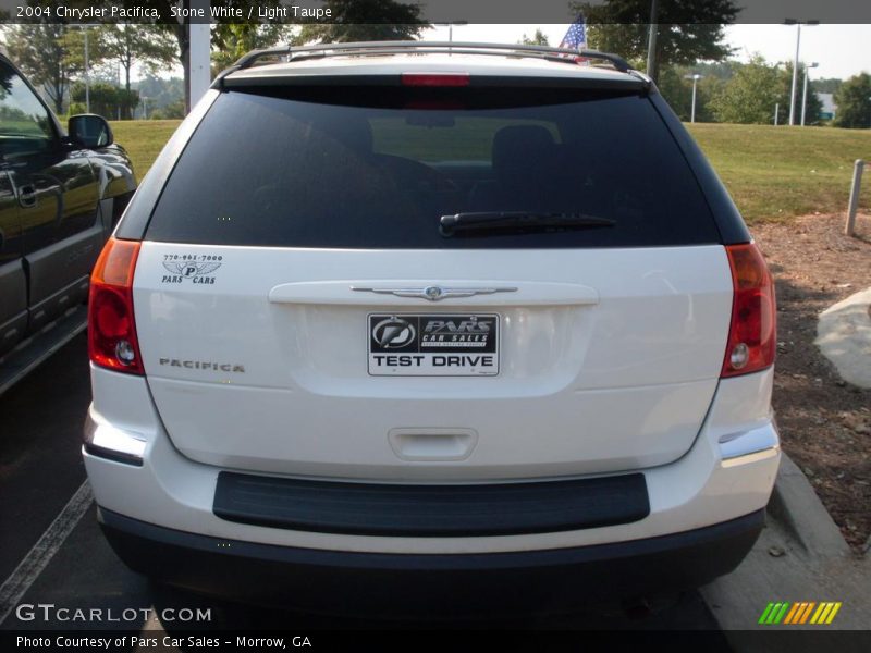 Stone White / Light Taupe 2004 Chrysler Pacifica
