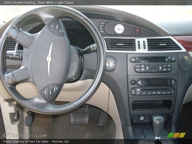 Stone White / Light Taupe 2004 Chrysler Pacifica
