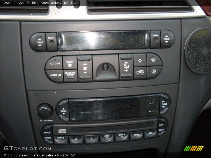 Controls of 2004 Pacifica 