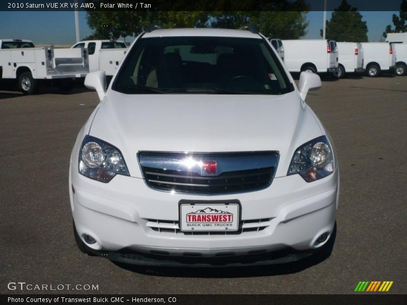 Polar White / Tan 2010 Saturn VUE XR V6 AWD