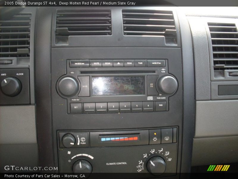 Deep Molten Red Pearl / Medium Slate Gray 2005 Dodge Durango ST 4x4