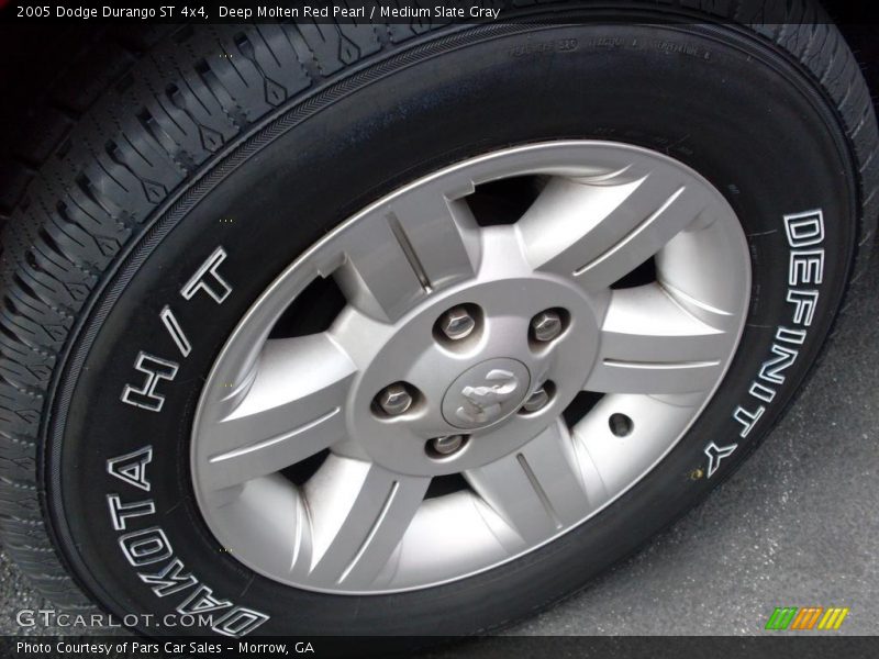 Deep Molten Red Pearl / Medium Slate Gray 2005 Dodge Durango ST 4x4