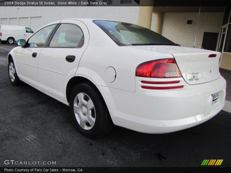 Stone White / Dark Slate Gray 2004 Dodge Stratus SE Sedan