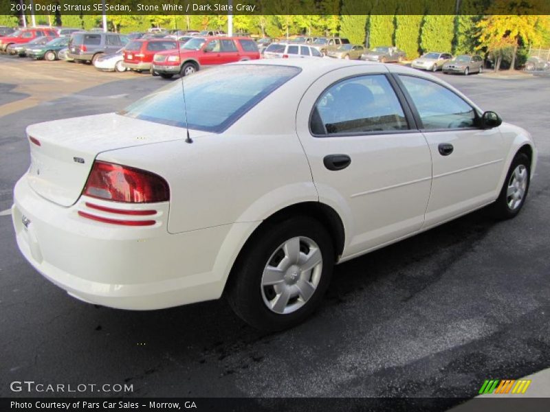 Stone White / Dark Slate Gray 2004 Dodge Stratus SE Sedan