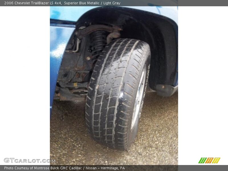 Superior Blue Metallic / Light Gray 2006 Chevrolet TrailBlazer LS 4x4