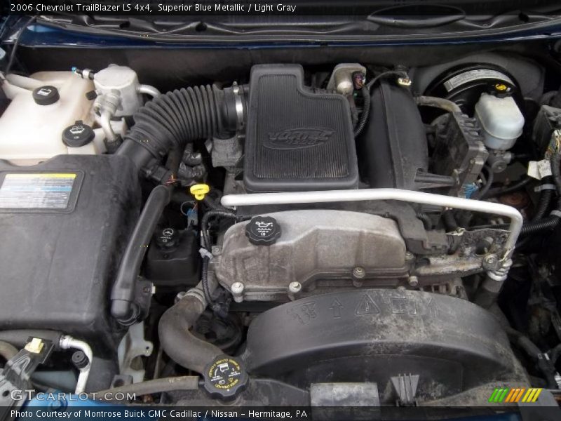 Superior Blue Metallic / Light Gray 2006 Chevrolet TrailBlazer LS 4x4