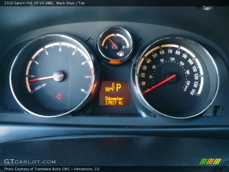  2010 VUE XR V6 AWD XR V6 AWD Gauges