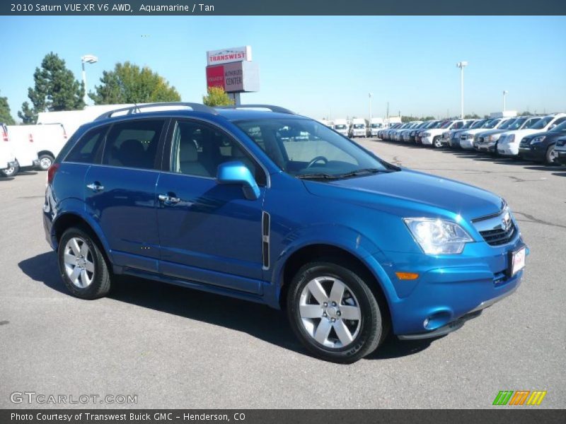 Aquamarine / Tan 2010 Saturn VUE XR V6 AWD