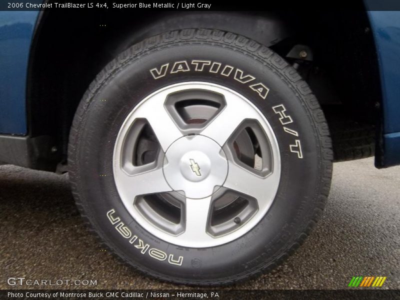 Superior Blue Metallic / Light Gray 2006 Chevrolet TrailBlazer LS 4x4