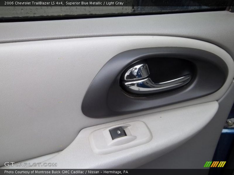 Superior Blue Metallic / Light Gray 2006 Chevrolet TrailBlazer LS 4x4