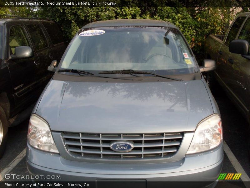 Medium Steel Blue Metallic / Flint Grey 2005 Ford Freestar S