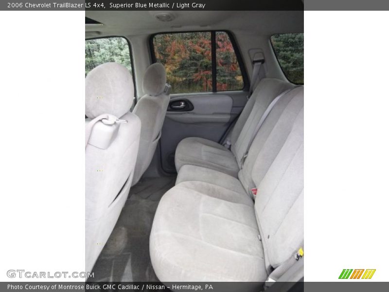 Superior Blue Metallic / Light Gray 2006 Chevrolet TrailBlazer LS 4x4