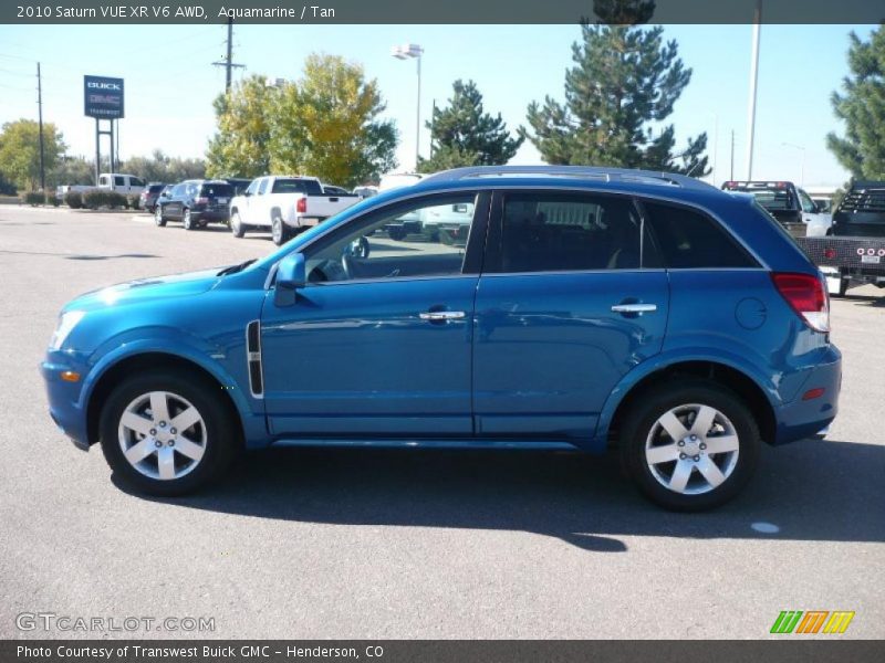 Aquamarine / Tan 2010 Saturn VUE XR V6 AWD