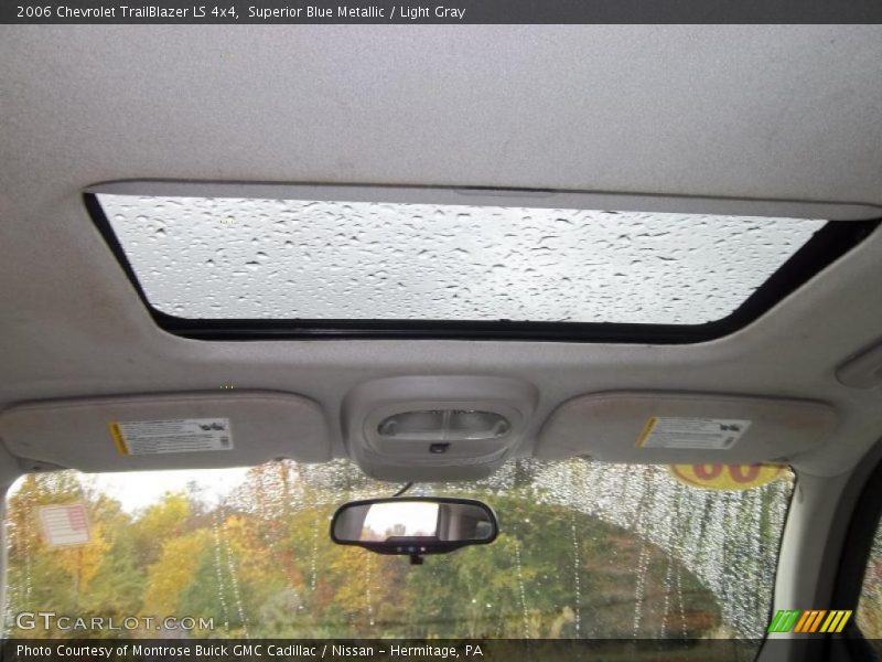 Superior Blue Metallic / Light Gray 2006 Chevrolet TrailBlazer LS 4x4