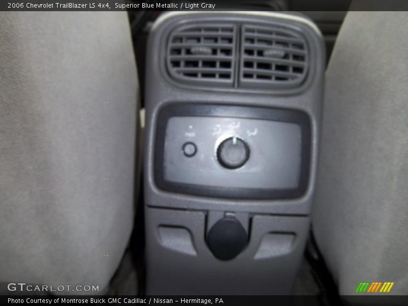 Superior Blue Metallic / Light Gray 2006 Chevrolet TrailBlazer LS 4x4