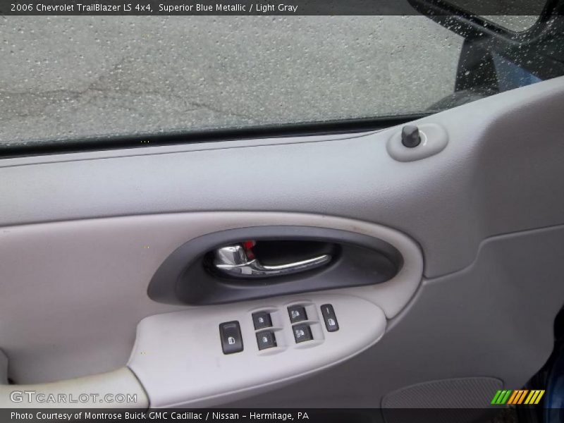 Superior Blue Metallic / Light Gray 2006 Chevrolet TrailBlazer LS 4x4