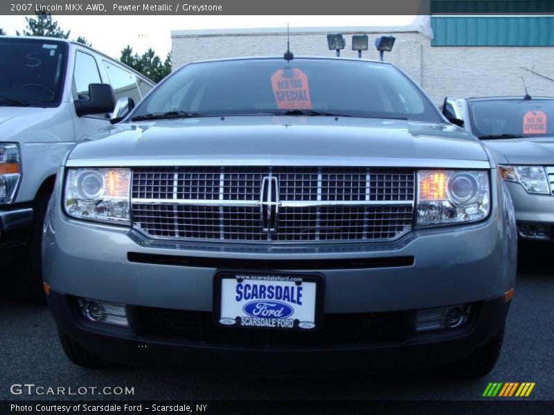 Pewter Metallic / Greystone 2007 Lincoln MKX AWD