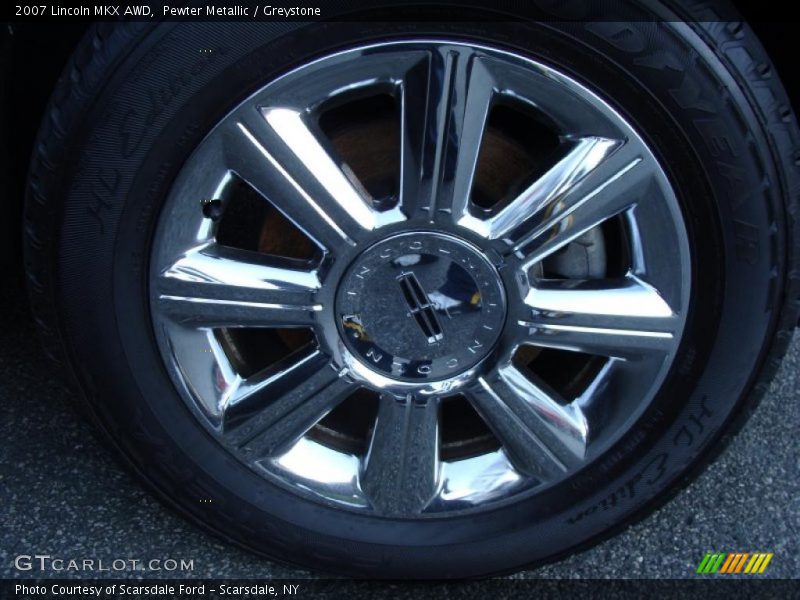 Pewter Metallic / Greystone 2007 Lincoln MKX AWD