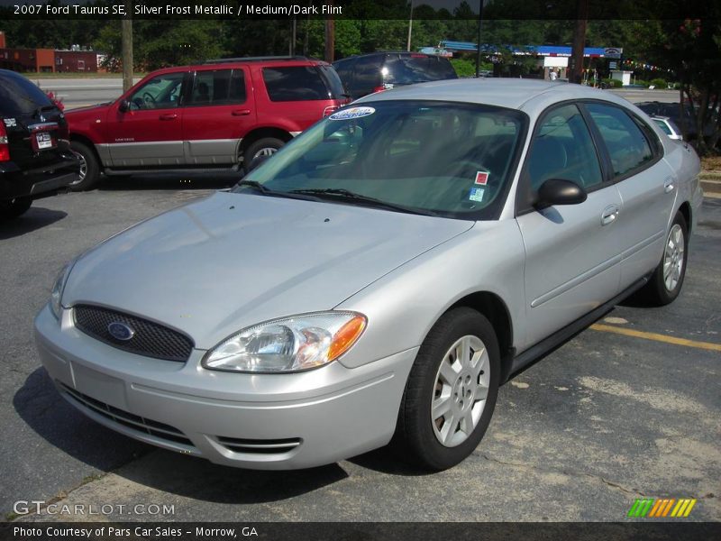 Silver Frost Metallic / Medium/Dark Flint 2007 Ford Taurus SE