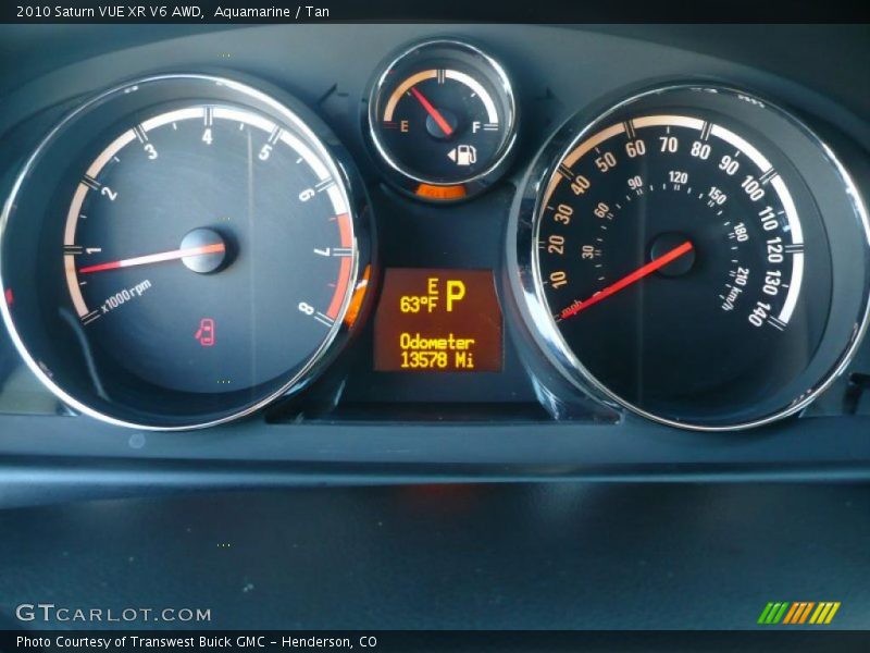  2010 VUE XR V6 AWD XR V6 AWD Gauges