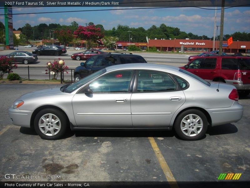 Silver Frost Metallic / Medium/Dark Flint 2007 Ford Taurus SE