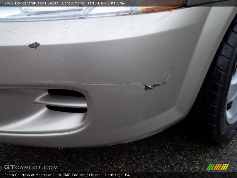 Light Almond Pearl / Dark Slate Gray 2002 Dodge Stratus SXT Sedan