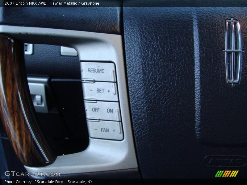 Pewter Metallic / Greystone 2007 Lincoln MKX AWD