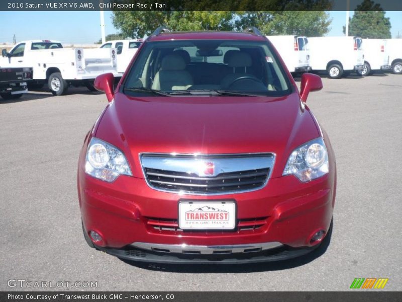 Chili Pepper Red / Tan 2010 Saturn VUE XR V6 AWD
