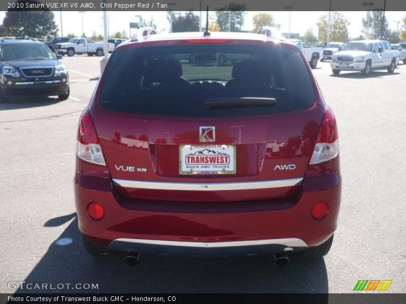 Chili Pepper Red / Tan 2010 Saturn VUE XR V6 AWD