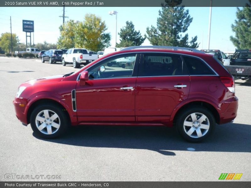 Chili Pepper Red / Tan 2010 Saturn VUE XR V6 AWD