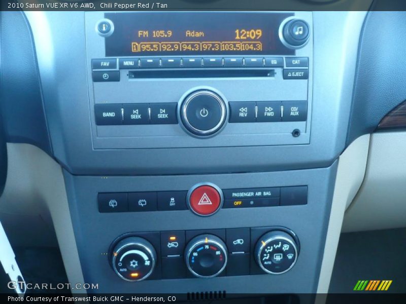 Chili Pepper Red / Tan 2010 Saturn VUE XR V6 AWD