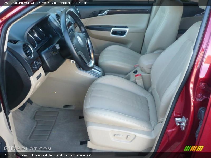  2010 VUE XR V6 AWD Tan Interior