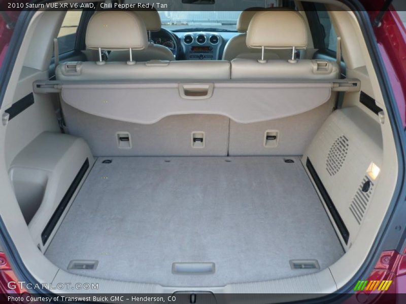  2010 VUE XR V6 AWD Trunk
