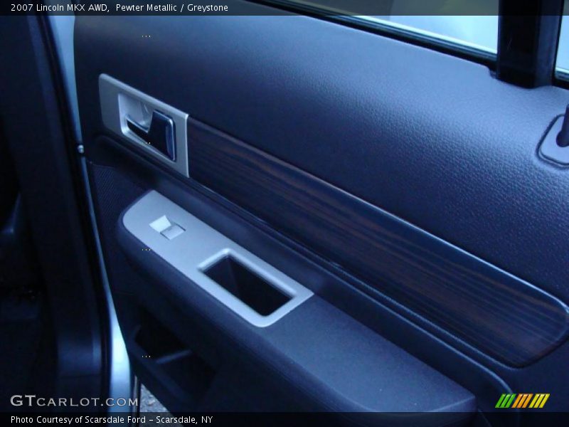 Pewter Metallic / Greystone 2007 Lincoln MKX AWD