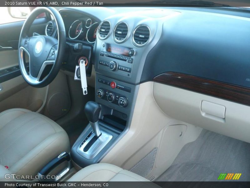 Dashboard of 2010 VUE XR V6 AWD